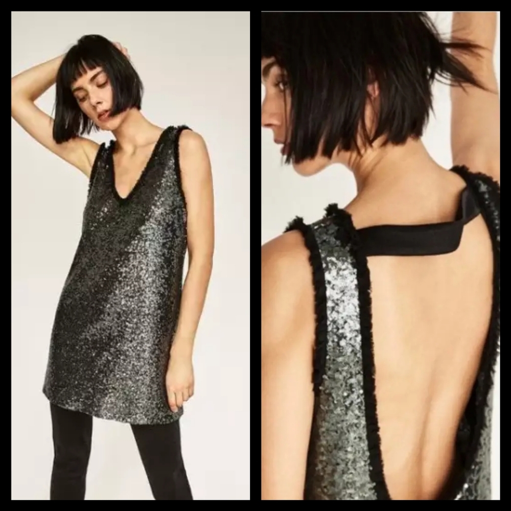 Zara Mini Shift Dress